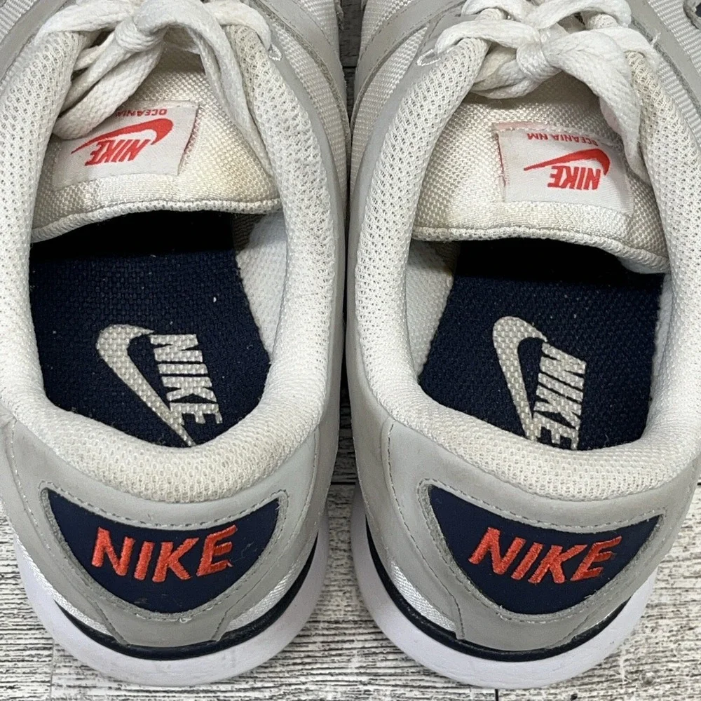 Nike Oceania NM Blue White Gray Running Shoes 443937-101‎ Women Size 8